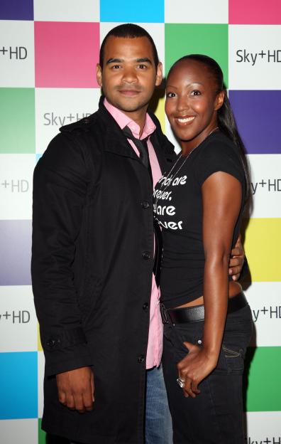 Michael Underwood and Angelica Bell at an event.