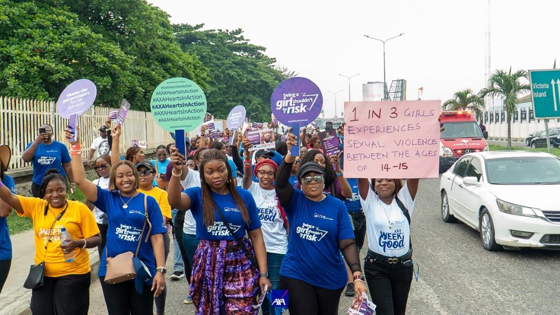 900+ AXA Mansard Employees Take a Stand Against Domestic and Sexual Violence