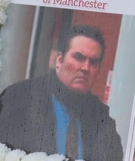 Photo of Frank Thompson, whose family buried him in a solid gold coffin.