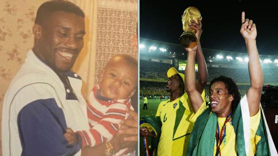 Ronaldinho held me as a child and Jay-Jay Okocha is my uncle – I’m desperate to follow in their footsteps