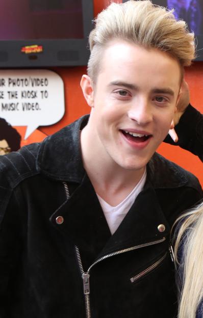 Headshot of Jedward's Edward Grimes.