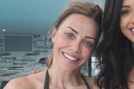 A Place In The Sun’s Laura Hamilton, 43, looks amazing as she strips down to her bikini for spa day