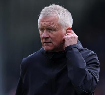 Chris Wilder, manager of Sheffield United.