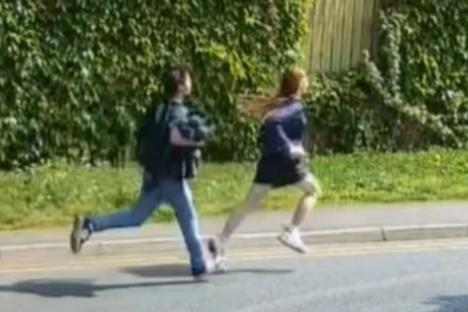 Two kittens dismembered in horror attack as cops share CCTV of two teens in urgent hunt for culprits