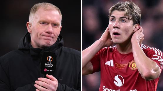 ‘Flogged to death’ – Paul Scholes says Man Utd must KEEP Rasmus Hojlund and reveals how to get the best out of him