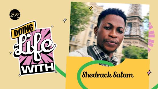 Meeting Burna Boy, Falz and Becoming a Full Time Cinematographer; Shedrack Salami in Today’s “Doing Life With…”