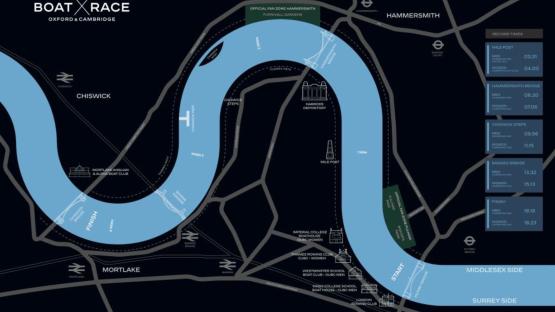 Boat Race 2025 course guide: What is the Championship Course & where will Oxford and Cambridge row on the River Thames?