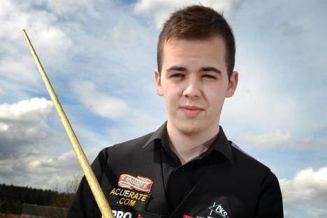 Former world snooker champion looks unrecognisable in throwback pic as 14-year-old prodigy tries to take his record