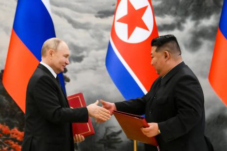 North Korea CONFIRMS for 1st time it sent troops to Russia – and claims it helped Putin take back Kursk from Ukraine