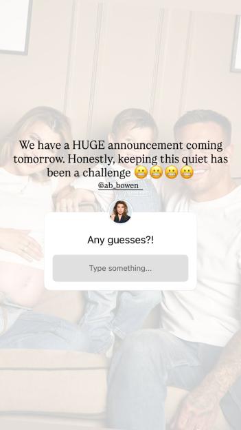 Announcement of a big announcement coming tomorrow.