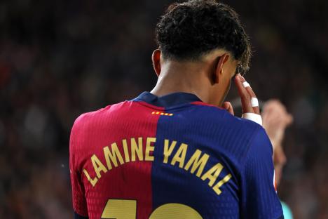 Fans only just realising incredible story behind Lamine Yamal’s name.. and reason why he has BOTH on his Barcelona shirt