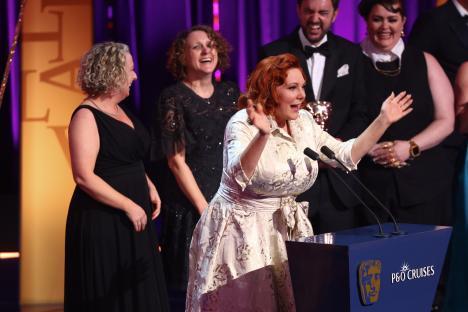 Sophie Willan and the cast and crew of