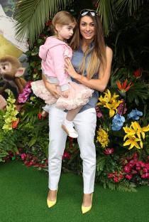 Luisa Zissman and her daughter Dixie at the Rio 2 film screening.