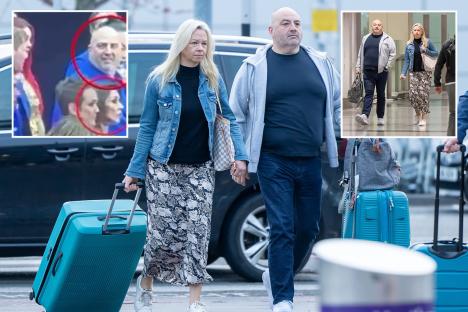 Wynne Evans escapes UK with girlfriend after backlash over Strictly joke – as BBC blasted over co-star’s sex act brag