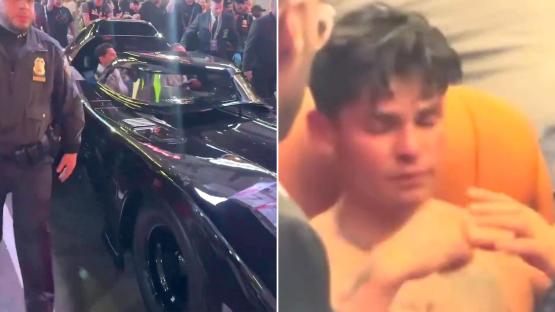 ‘Bro got humbled’ – Ryan Garcia filmed in TEARS in his car after horror loss to Rolly Romero in Times Square, New York