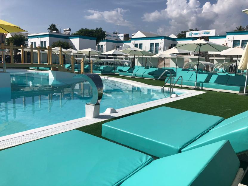 Venus Star Resort pool and lounge area.
