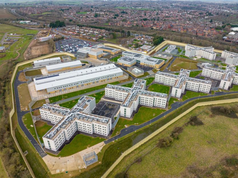Britains most expensive prison opens to prisoners