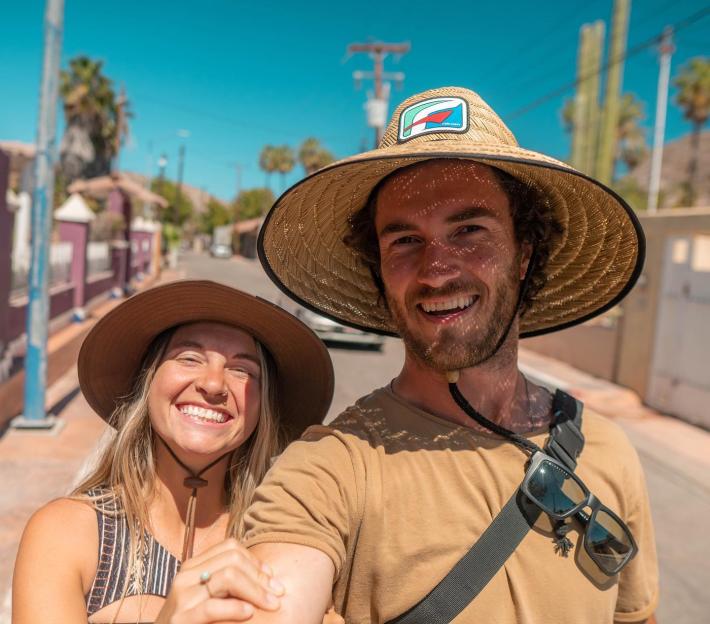 Photo of Stacey Tourout and Matthew Yeomans.