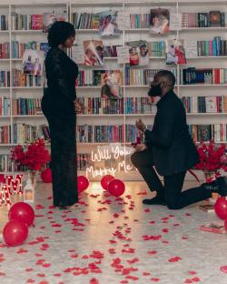 Tunde Proposed to Chinonso in a Bookstore and It Was Perfect! 22