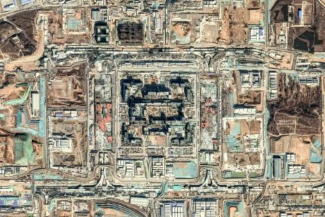 China building giant ‘military city’ fortress ten times bigger than the Pentagon with nuclear-proof bunker ready for WW3