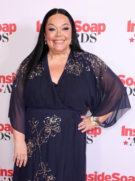 Lisa Riley attends the Inside Soap Awards.