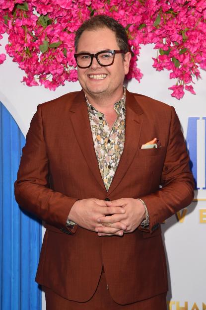 Alan Carr poses at the "Mamma Mia! I Have a Dream" photocall.