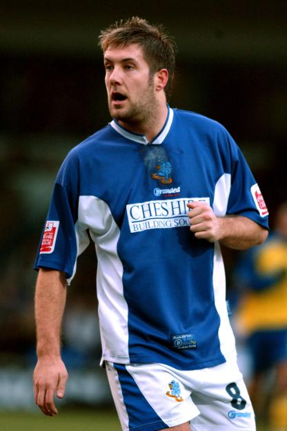 Jon Parkin, Macclesfield Town soccer player.