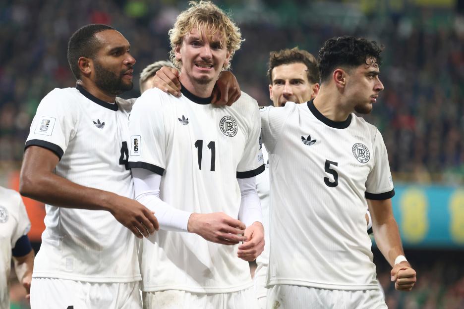 Northern Ireland Germany WCup Soccer