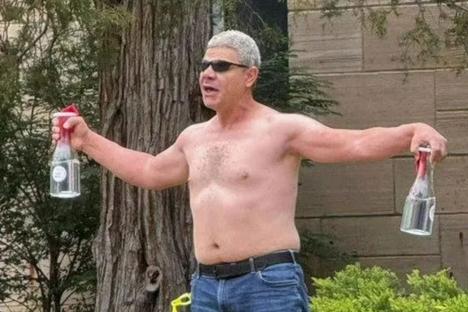 Shirtless flamethrower & firebomb ‘terrorist’ Mohamed Sabry Soliman is ‘illegal alien’ who overstayed visa before attack 