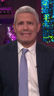 Andy Cohen on a talk show.