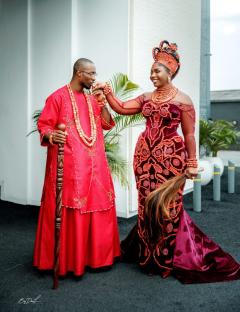 Love at First Sight! Enjoy Edisemi and Osaze’s Edo-Ijaw Traditional Wedding