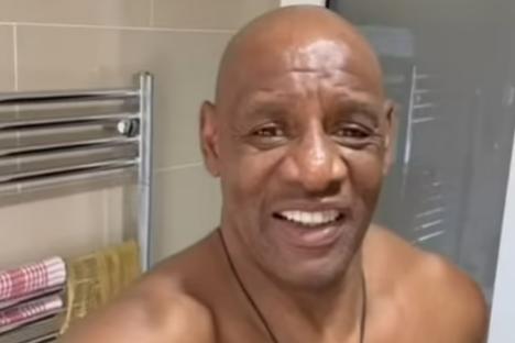 The Chase’s Shaun Wallace shows off impressive weight loss in topless bathroom video
