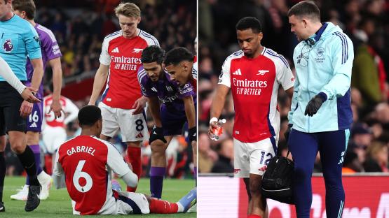 ‘It’s not a good sign’ – Arteta gives worrying Gabriel injury update as Arsenal sweat ahead of Real Madrid clash