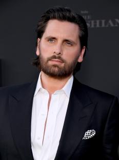 Scott Disick at the premiere of Hulu's