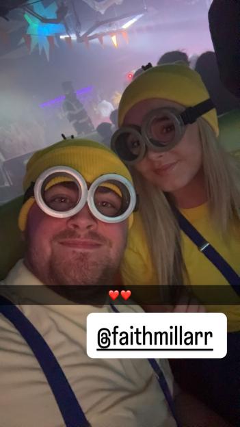 Darts Sensation Luke Littler and Girlfriend Faith Millar Cuddle Up as Adorable Minions for Halloween Fun!