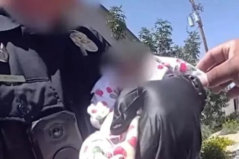 Starving newborn baby left home alone for days after mum died is rescued last-minute by cops ‘clinging to life’