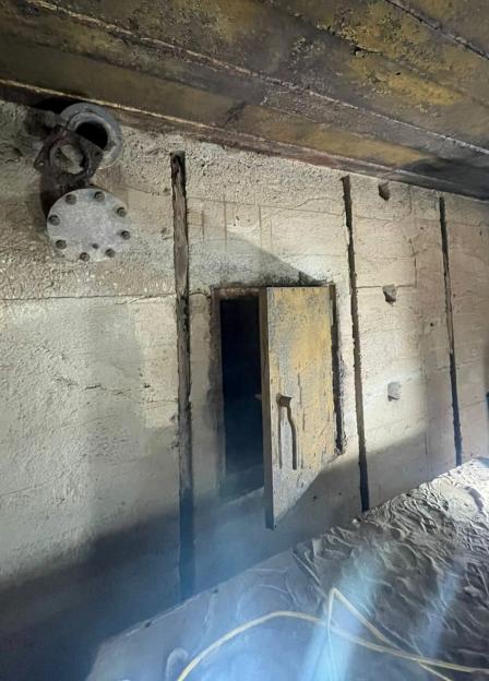WWII Nazi bunker discovered under a home.