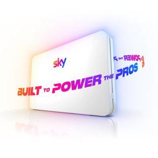 Sky broadband router: Built to power the pros.