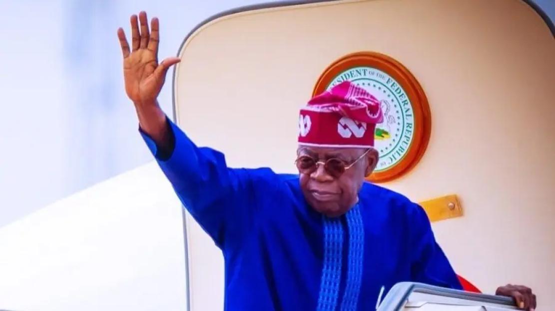 Tinubu returns to Abuja after Saint Lucia, Brazil trip