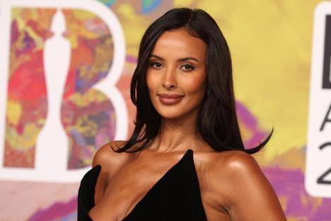 Maya Jama at the BRIT Awards 2024.