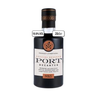 Bottle of M&S Special Reserve Port Decanter.