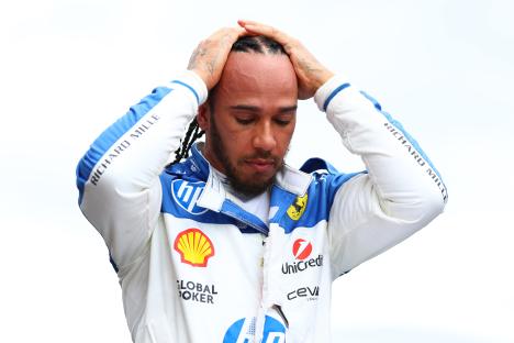 Lewis Hamilton fumes ‘have a tea break while you’re at it’ at Ferrari staff and refuses to apologise in Miami GP bust-up