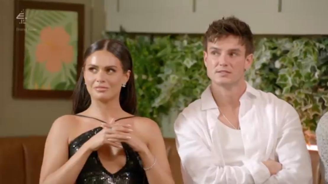 Olivia Hawkins and Louis Russell from Celebs Go Dating.