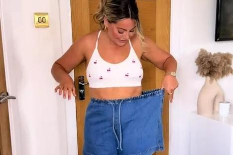 I’m a midsize 12 & found the perfect denim shorts for summer from H&M – they’re so stretchy & get you change from £20