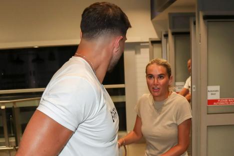 Molly-Mae and Tommy Fury’s spark concern as pair are spotted ‘arguing’ after romantic reunion holiday