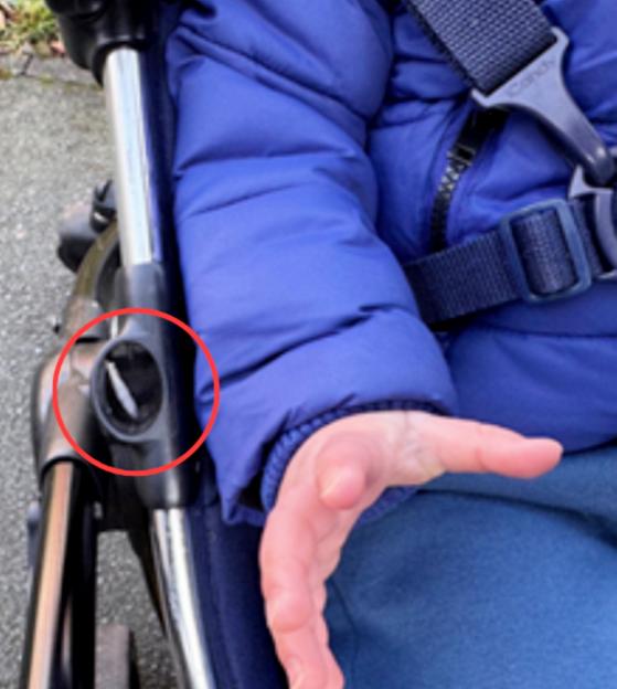Drugs discarded in a baby's pram.