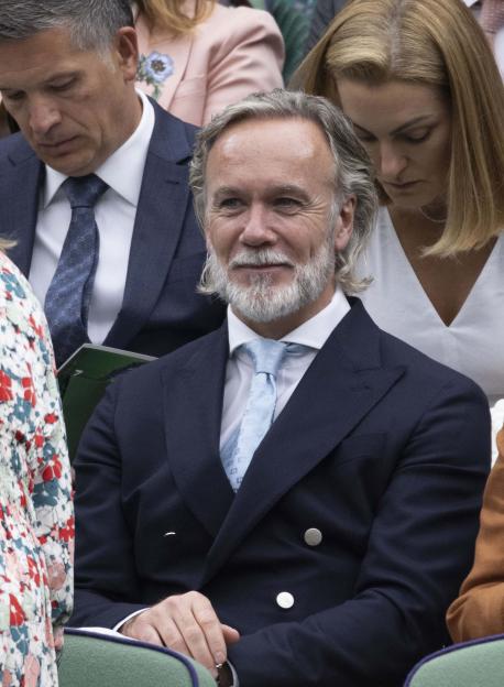 Chef Marcus Wareing at Wimbledon.