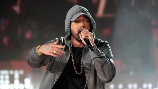 American rapper Eminem welcomes first grandchild