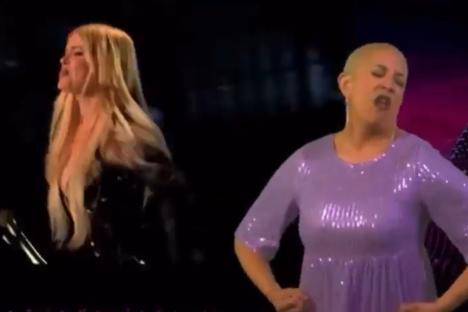 Surprise Eurovision star steals the show during Finland’s very raunchy performance