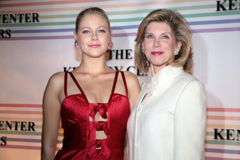 Christine Baranski and her daughter, Lily Cowles, at the Kennedy Center Honors.